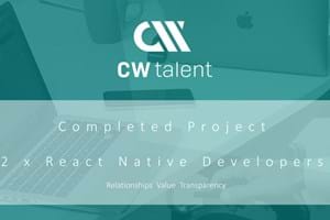 React Native Developers - Danish Startup - Completed
