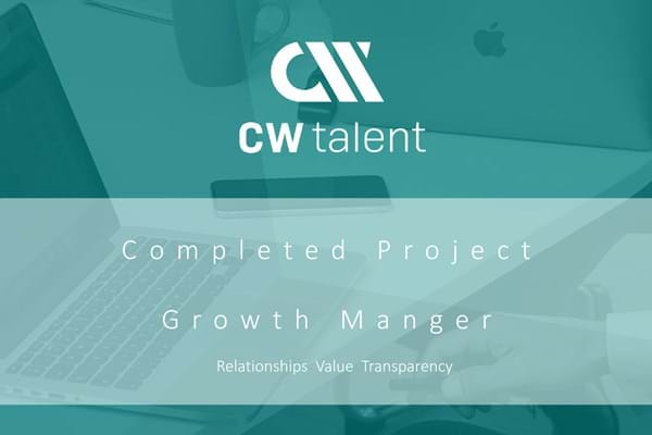 Growth Manager - German Business - Completed