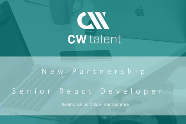New Partnership - Senior React Developer - Tech based E-commerce - Danish Business