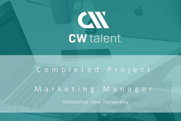Marketing Manager - SaaS Business Startup - Copenhagen - Completed