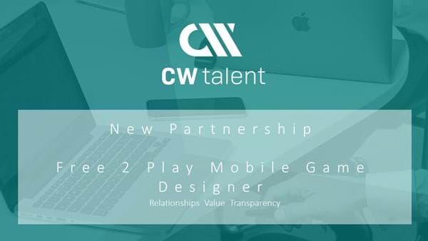 New Partnership - Mobile Game Designer - Free 2 Play - Berlin Gaming Business