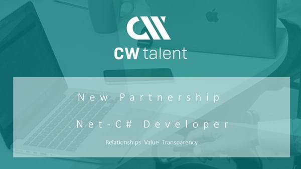 New Partnership - .Net - C# Developer - Danish Business