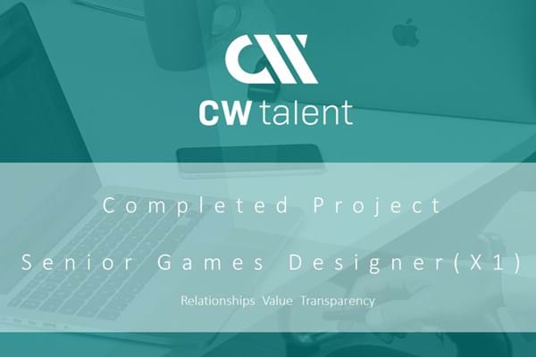 Completed Project - Sr. Game Designer - Dutch Gaming Business