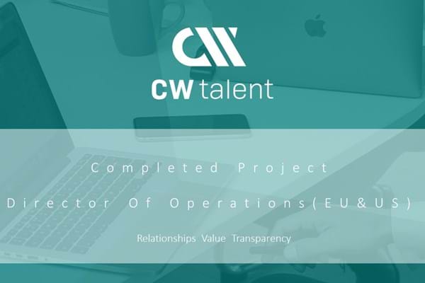 Completed Project - Director Of Operations - Dutch Cyber Security Business