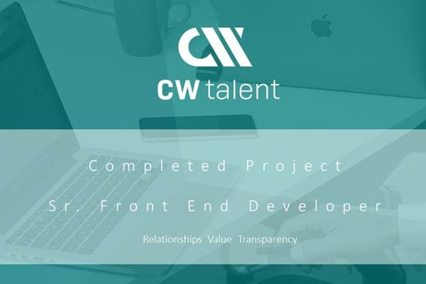 Completed Project - Sr. Front End Developer - Berlin Gaming Business